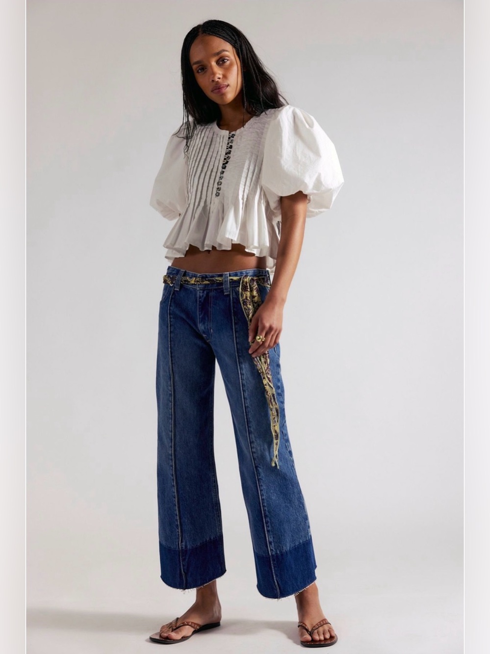 We The Free Jinx Low Rise Crop Jeans NWT Size 27